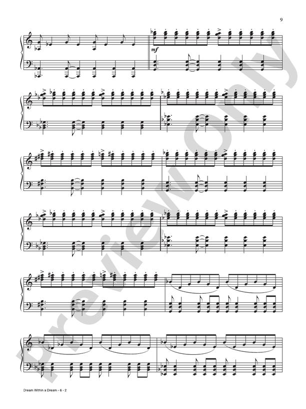 Dream Within a Dream (from "Inception") - Piano Digital Download)