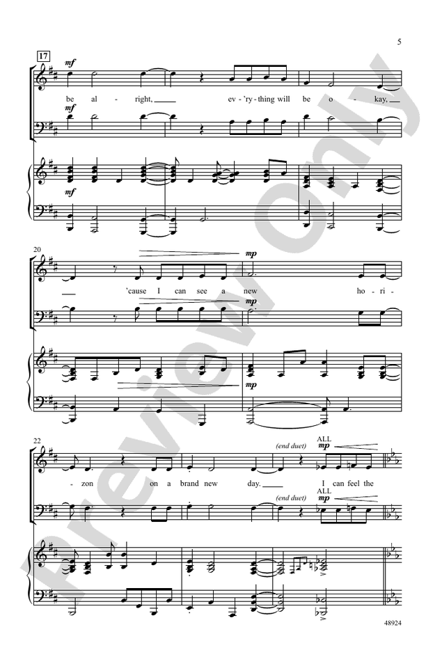 A New Horizon - 3-Part Mixed Choral Octavo (Digital Download)