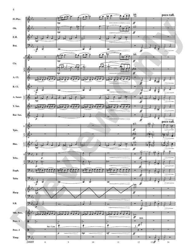 Metroplex: Three Postcards from Manhattan - Concert Band Conductor Score & Parts (Digital Download)