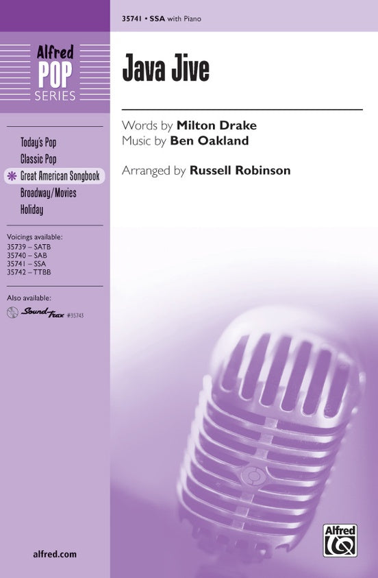 Java Jive – SSA Choral Octavo (Digital Download)