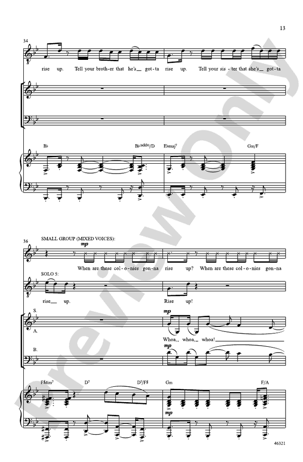 Hamilton – SAB Choral Octavo (Digital Download)