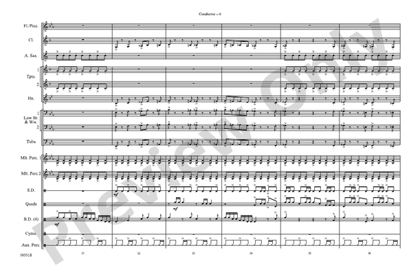 Harry Potter: The Music, Part 2 – Marching Band Conductor Score & Parts (Digital Download)