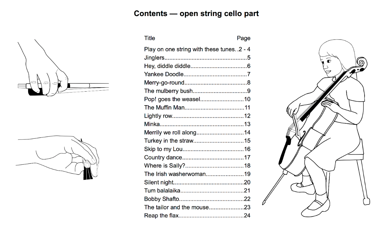 Flying Start for Strings - Cello Duets with Open Strings by Thorp Flying Strings FS046