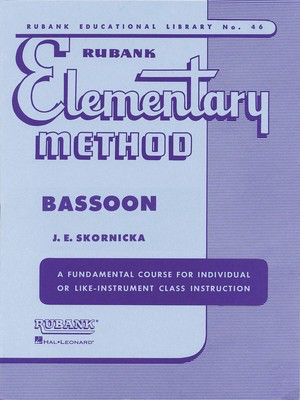 Rubank Elementary Method - Bassoon - Bassoon Rubank Publications