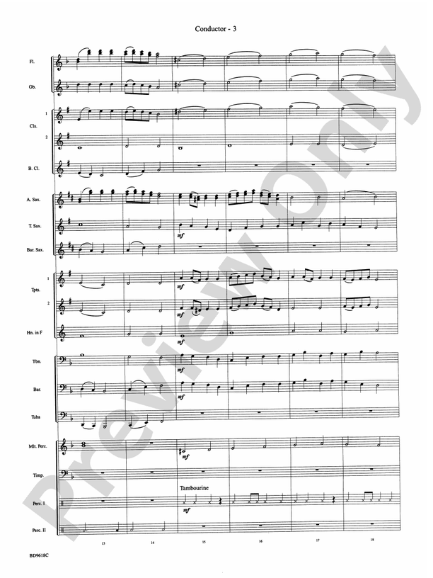 Hatikvah - Concert Band Conductor Score & Parts (Digital Download)