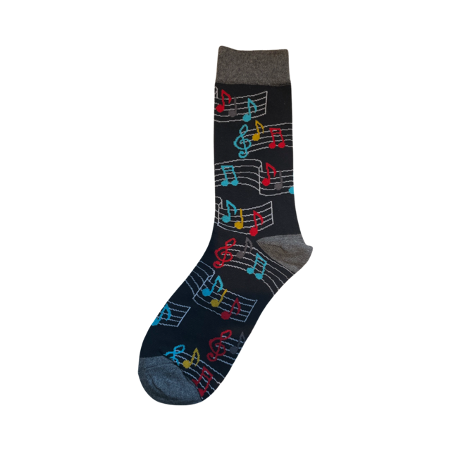 Men's Socks Colourful Manuscript