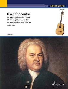 Bach for Guitar - Guitar Solo arranged by Hegel Schott ED21601