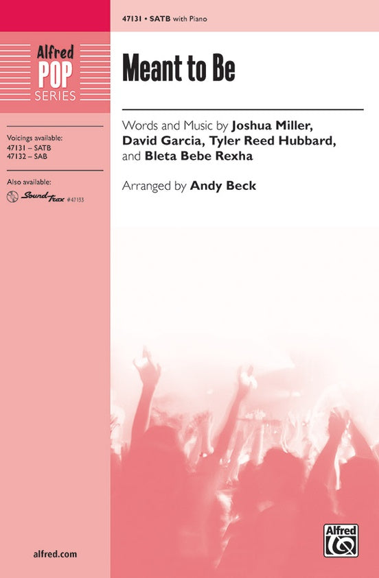 Meant to Be – SATB Choral Octavo (Digital Download)