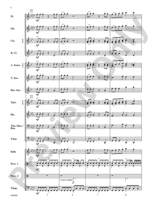Cataclysm of the Cosmos - Concert Band Conductor Score & Parts (Digital Download)