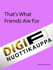 That's What Friends Are For - Piano Solo (Digital Download)