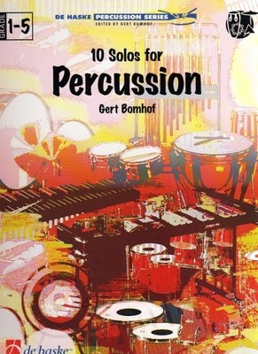 10 Solos for Percussion - Gert Bomhof - Percussion De Haske Publications