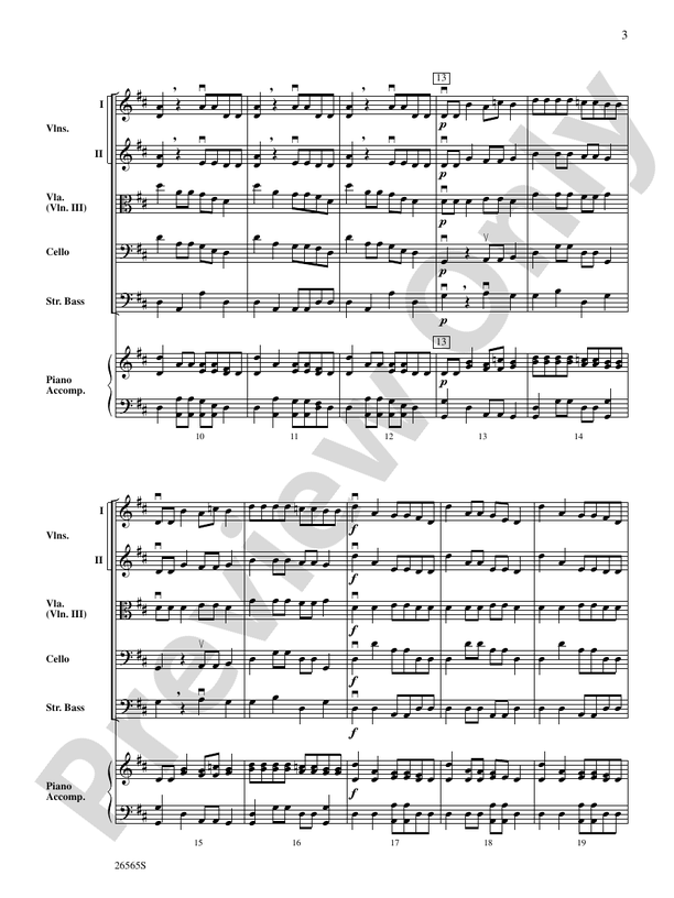 Hopak Dance – String Orchestra Conductor Score & Parts (Digital Download)
