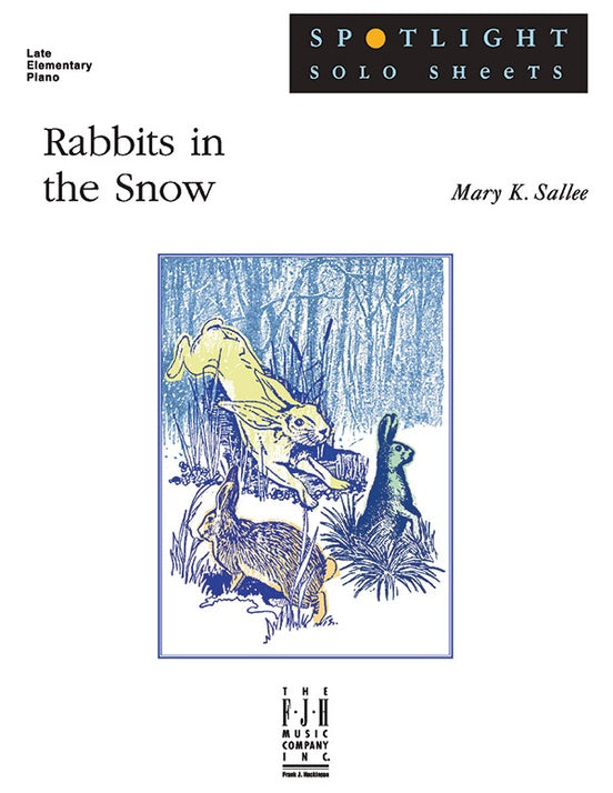 Rabbits in the Snow - Piano (Digital Download)