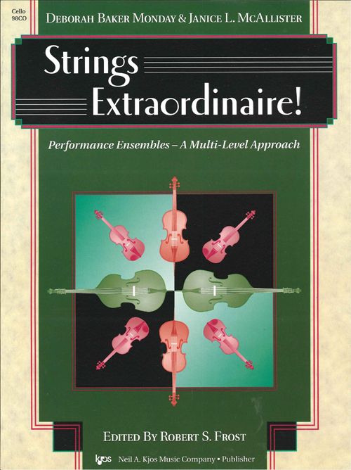 Strings Extraordinaire - Double Bass Part by McAllister/Monday Kjos 98SB