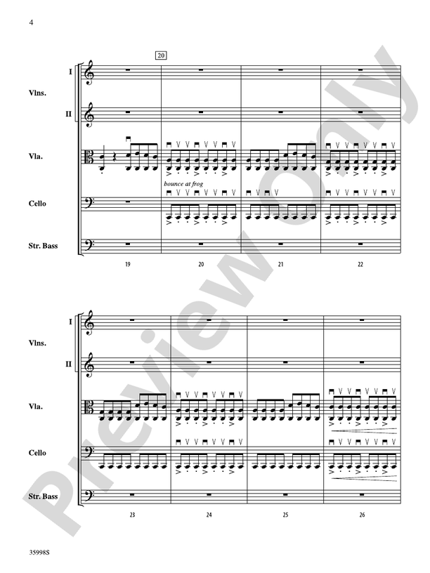 Leap of Faith – String Orchestra Conductor Score & Parts (Digital Download)