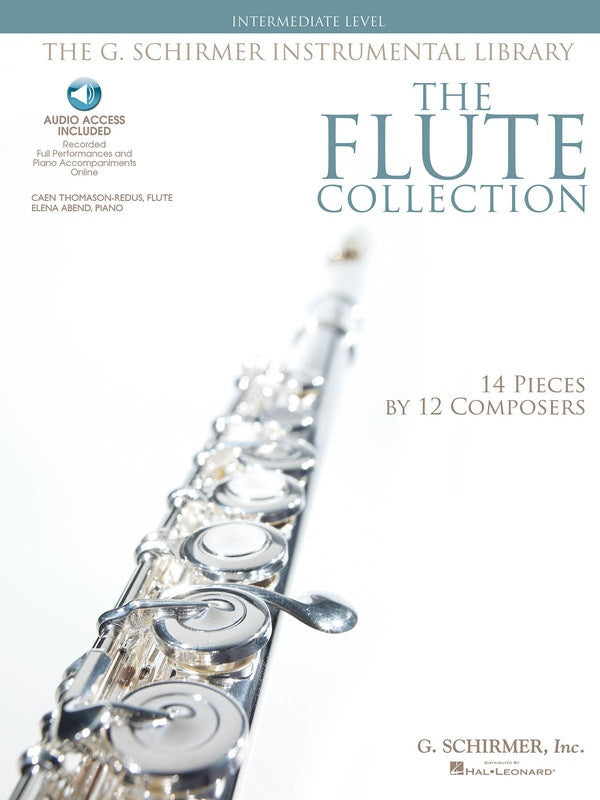 Flute Collection - Intermediate Flute/Piano Accompaniment/Audio Access Online Schirmer 50486142