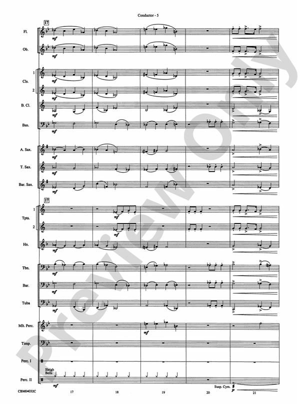 The Polar Express, Selections from - Concert Band Conductor Score & Parts (Digital Download)