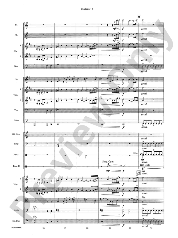 The Lord of the Rings: The Two Towers, Highlights from – Full Orchestra Conductor Score & Parts (Digital Download)