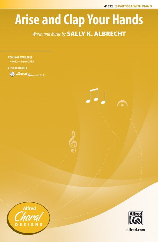 Arise and Clap Your Hands – 2-Part / SSA Choral Octavo (Digital Download)