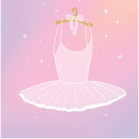 Greeting Card Pink Tutu