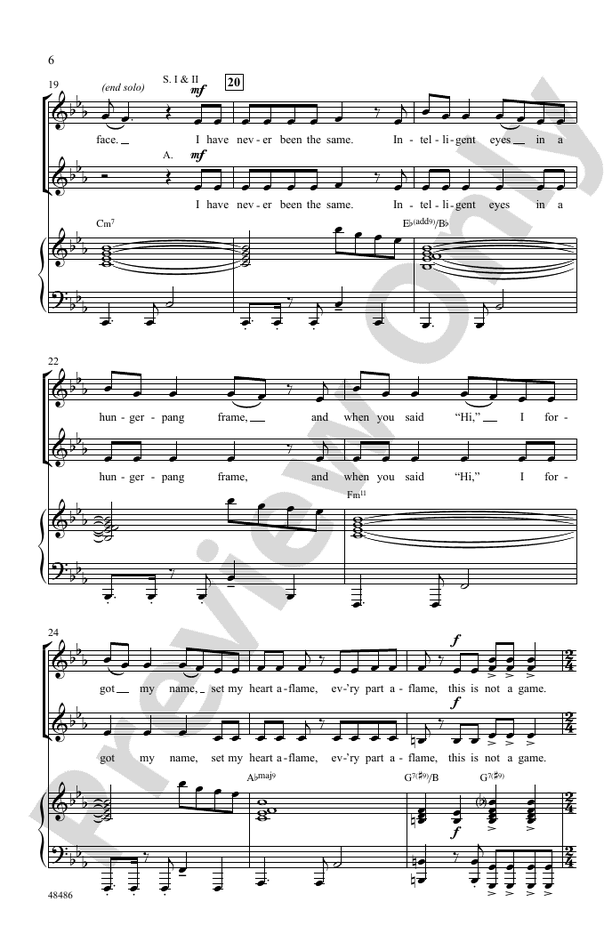 Hamilton Women – SSA Choral Octavo (Digital Download)