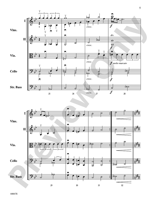 Stone and Steel - String Orchestra Conductor Score & Parts (Digital Download)