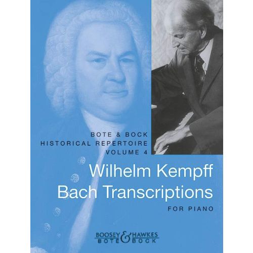 Bach - Transcriptions - Piano Solo Bote & Bock BB102368