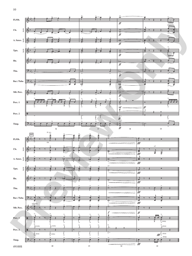Stand Tall, Stand Strong - Concert Band Conductor Score & Parts (Digital Download)