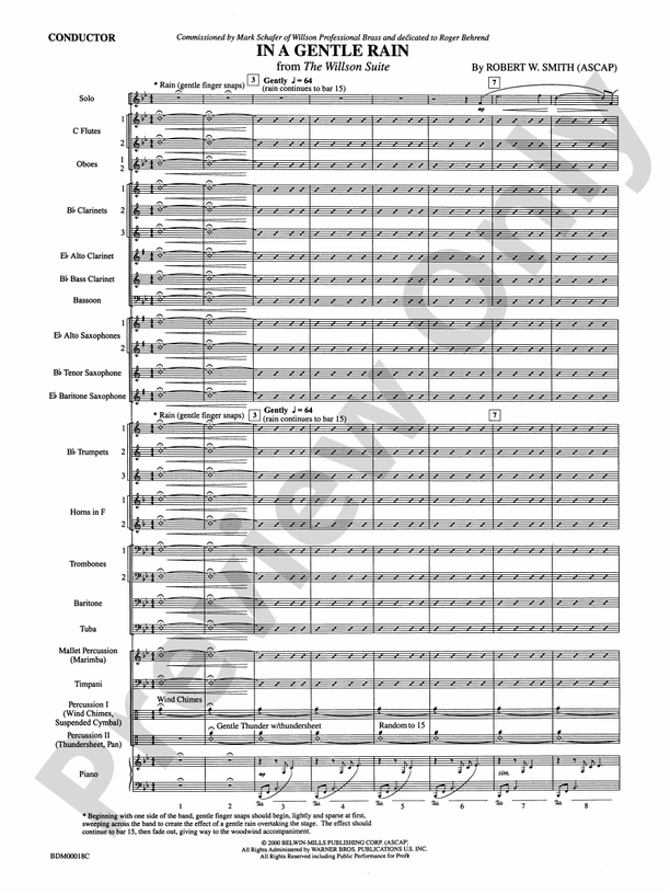 In a New York Jam - Concert Band Conductor Score & Parts (Digital Download)