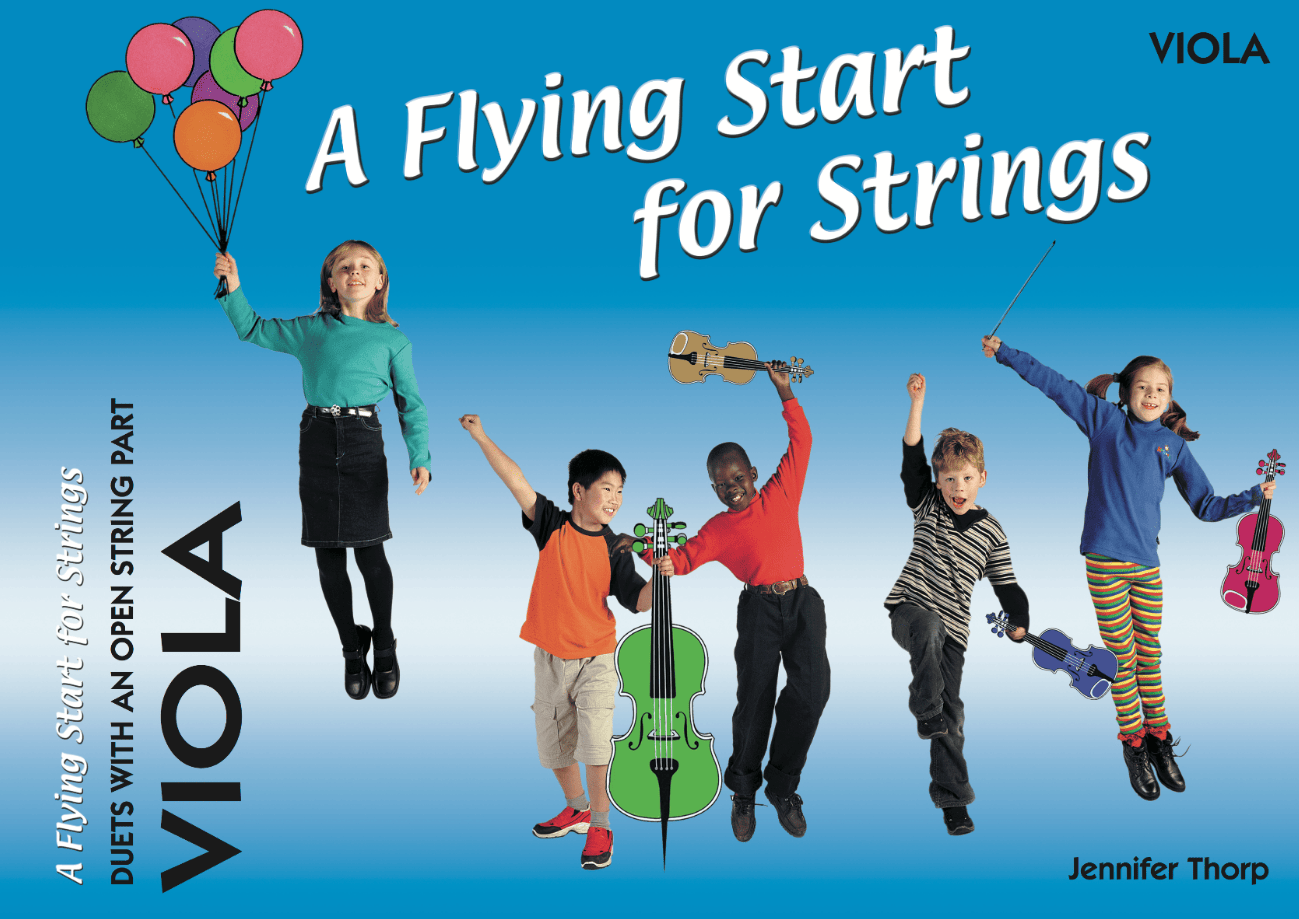 Flying Start for Strings - Viola Duets with Open Strings by Thorp Flying Strings FS041