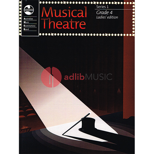 Musical Theatre Series 1 Grade 4 - Ladies Vocal AMEB 1203083739
