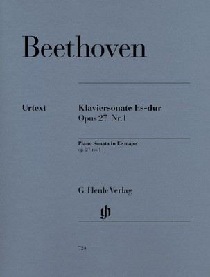 Piano Sonata in E flat major Op 27 No 1