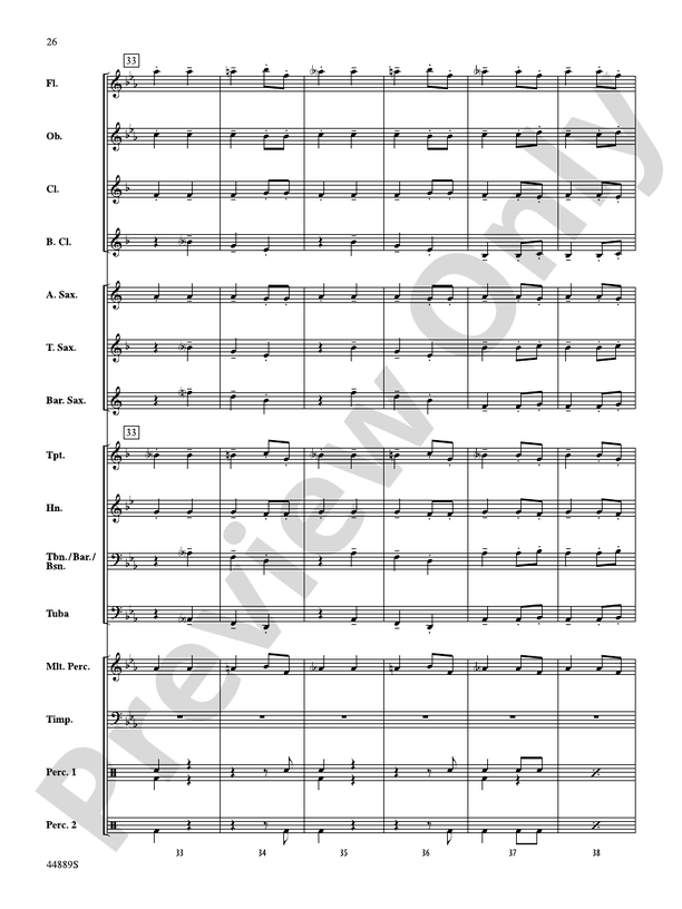 Three Miniature Nutcrackers - Concert Band Conductor Score & Parts (Digital Download)