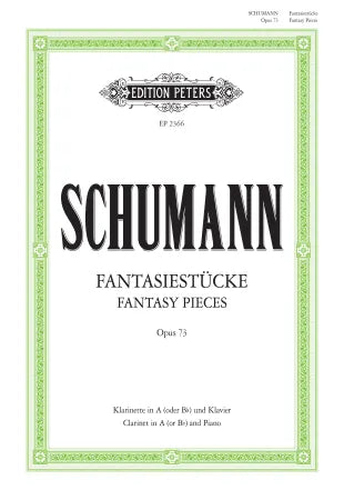 Schumann - Fantasiestücke Op.73 - Clarinet/Piano Accompaniment (Digital Download)