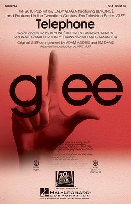 Telephone - (featured in Glee) - Adam Anders|Tim Davis Hal Leonard ShowTrax CD CD