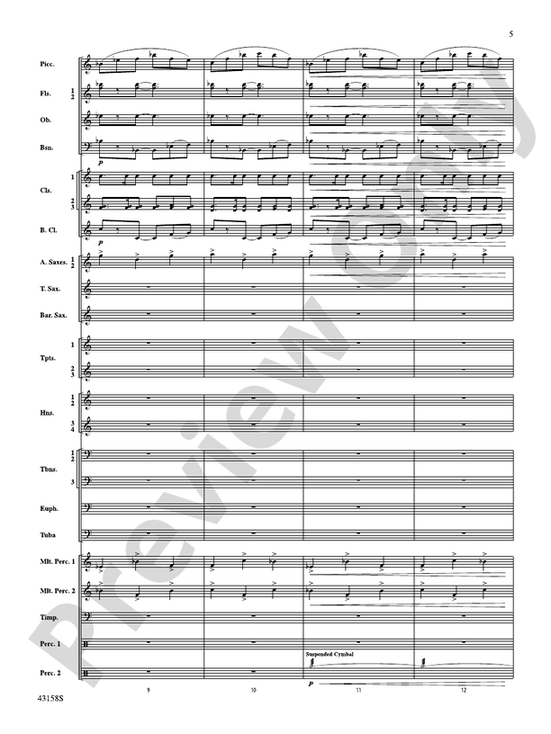 On the Third Day - Concert Band Conductor Score & Parts (Digital Download)