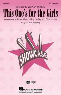 This One's for the Girls - SSA Alan Billingsley Hal Leonard Choral Score Octavo
