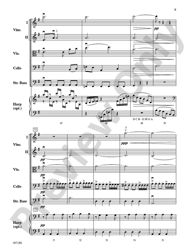 North of the Mountain - String Orchestra Conductor Score & Parts (Digital Download)
