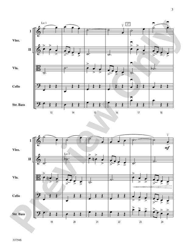 Waltz Around the Scale – String Orchestra Conductor Score & Parts (Digital Download)