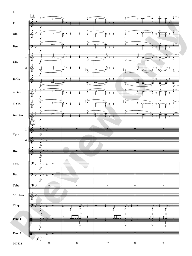 Festivo - Concert Band Conductor Score & Parts (Digital Download)