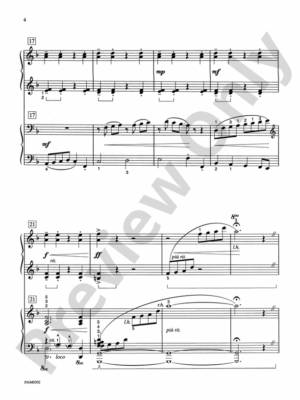 Miniature Concerto - 2 Pianos, 4 Hands (Digital Download)