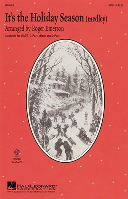 It's the Holiday Season - (Medley) - SATB Roger Emerson Hal Leonard Choral Score Octavo