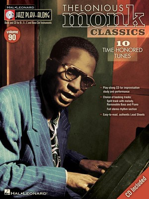 Thelonious Monk Classics - Jazz Play-Along Volume 90 - Bb Instrument|Bass Clef Instrument|C Instrument|Eb Instrument Hal Leonard Lead Sheet /CD