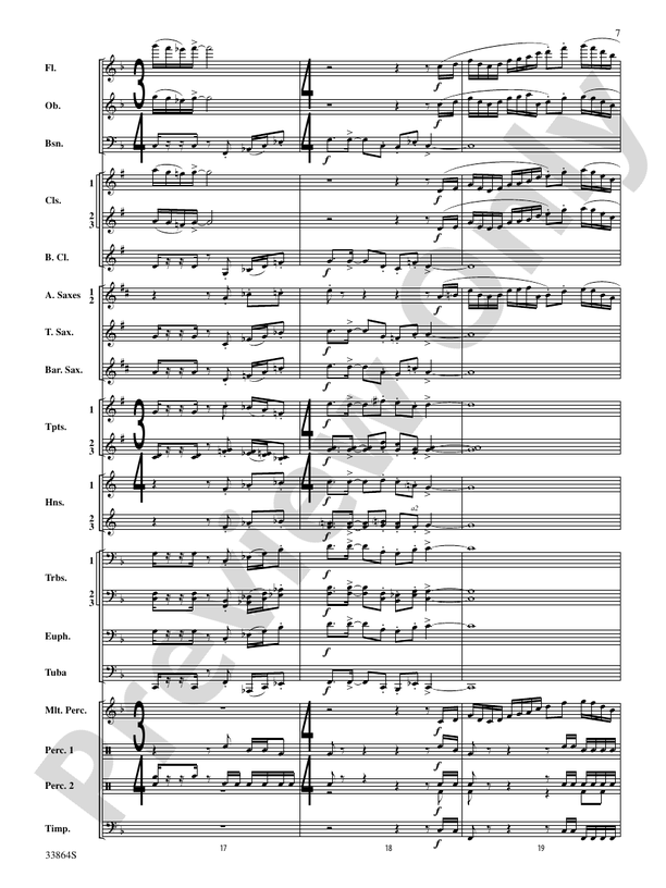 Montana Visions - Concert Band Conductor Score & Parts (Digital Download)
