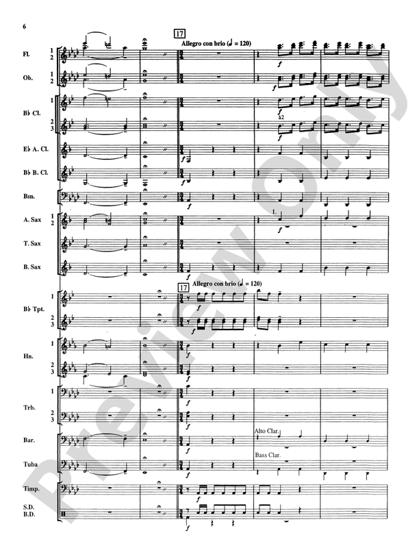 Royal Fireworks Music - Concert Band Conductor Score & Parts (Digital Download)