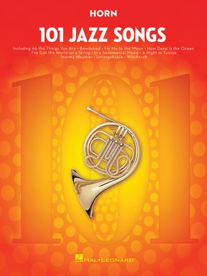 101 Jazz Songs - French Horn Solo -  Hal Leonard 146369