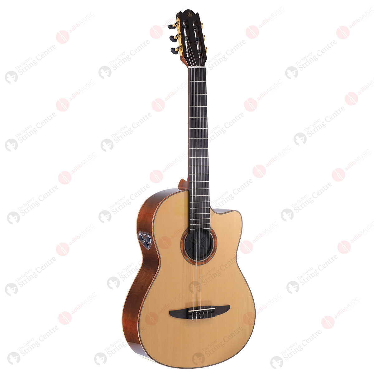 Yamaha NCX3 Acoustic Electric Classical Guitar with Reinforced Bag Natural