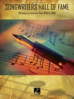 Songwriters Hall of Fame - 38 Songs by Inductees from 2003 to 2009 - Various - Hal Leonard Piano, Vocal & Guitar