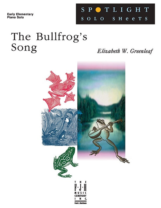 The Bullfrog's Song - Piano (Digital Download)