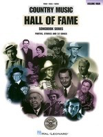 Country Music Hall of Fame - Volume 4 - Guitar|Piano|Vocal Hal Leonard Piano, Vocal & Guitar